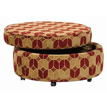 Storage Bench Ottoman with Convenient Lift Handle